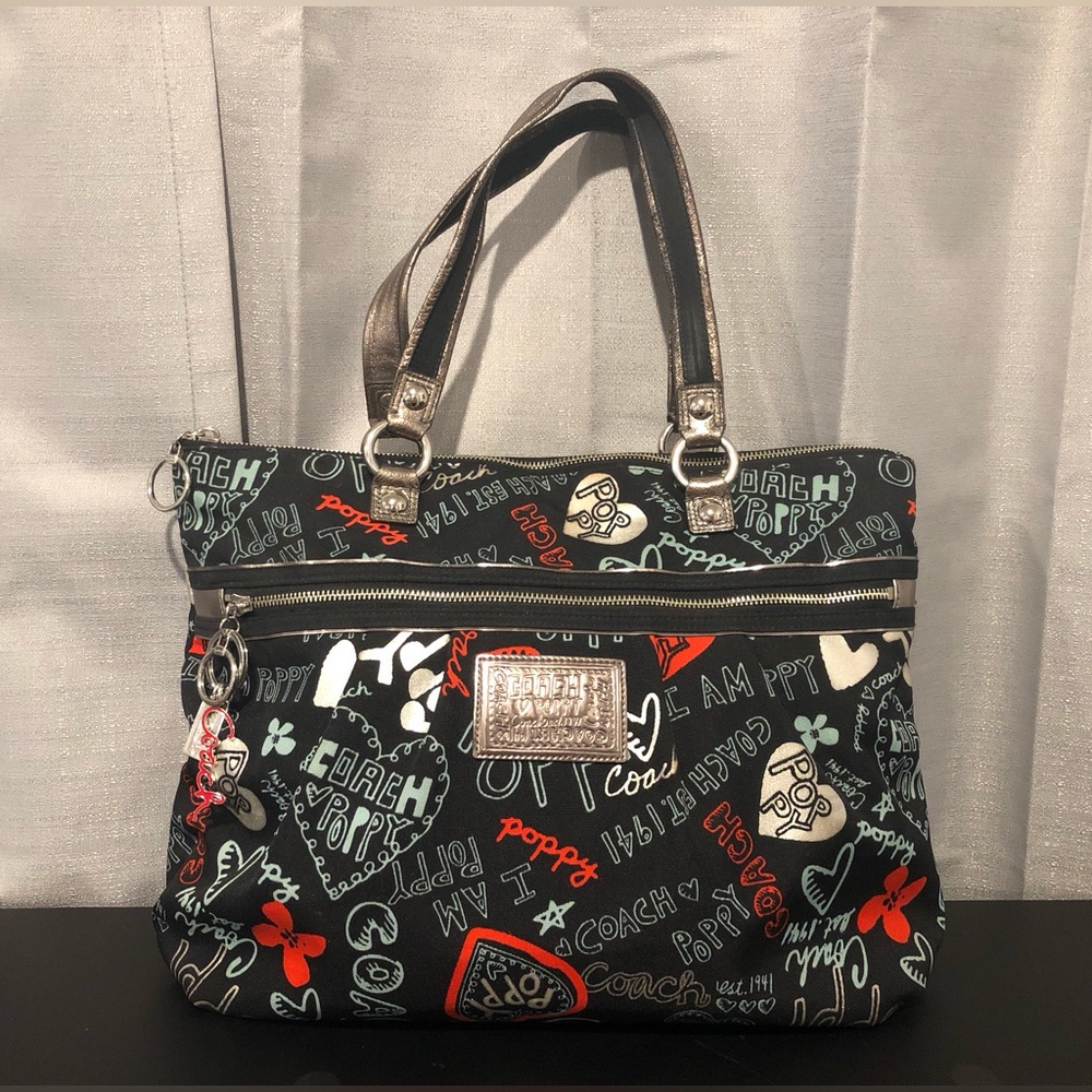 Coach Poppy Satchel Purse